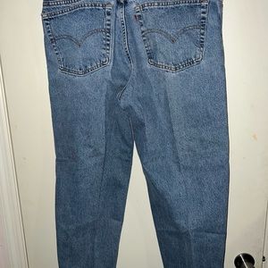 VTG Levi’s 550 Relaxed Fit Jeans Sz 40 X 30 Stonewash Blue Denim Red Tag